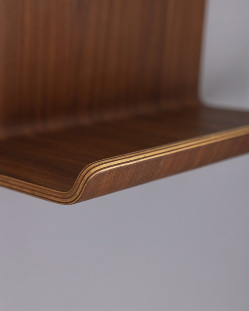 Vintage 1960s Teak Wall Mirror by Campo e Graffi