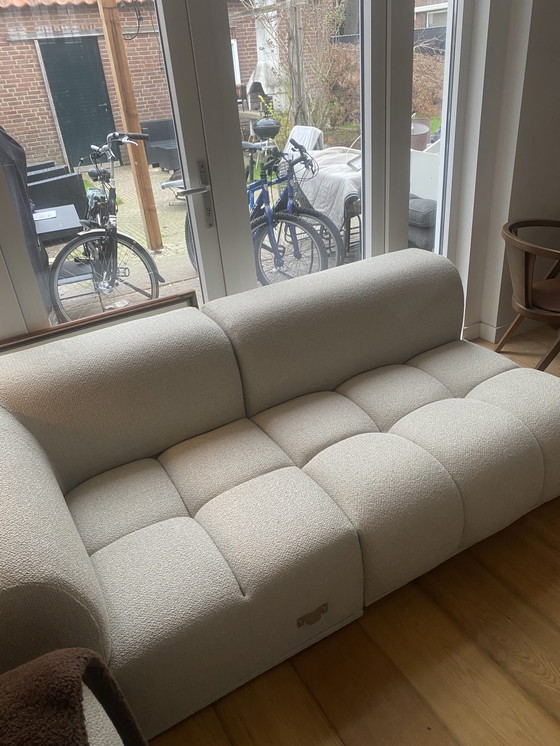 Image 1 of Nouveau Canapé lounge Oriane 3 places style teddy bouclé