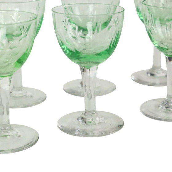 Image 1 of Uranium Aperitief Glazen Val Saint Lambert