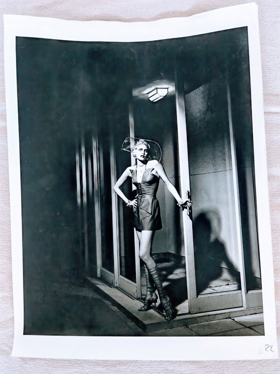 Image 1 of Karl Lagerfeld – Nadja Auermann – Villa Noailles Photo Set + Book (1990s)