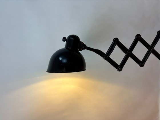 Image 1 of Lámpara de pared de tijera Kaiser Idell 6718 de Christian Dell para Kaiser Idell (década de 1930)