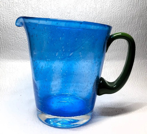 Image 1 of Wunderschönes Villeroy & Boch Serra Blue Set aus Krug und Gläsern