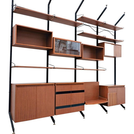 Vintage wall unit model "Urio" by Ico Parisi for MIM