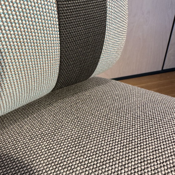 Image 1 of Kettal Roll Club tuinstoel (set van 2) met Mesh tuintafel Ø48