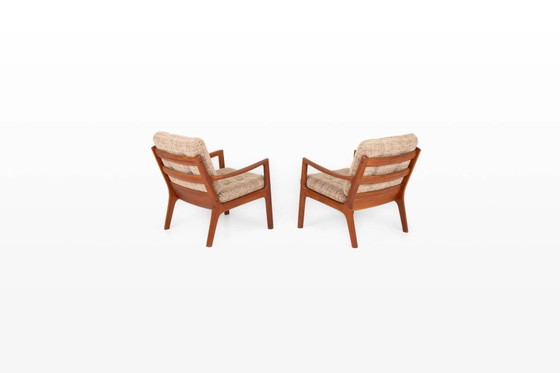 Poltrone di Ole Wanscher per France & Son, anni '60, set di 2 – Wool, Cotton, Scandinavian (photo 4 of 14)