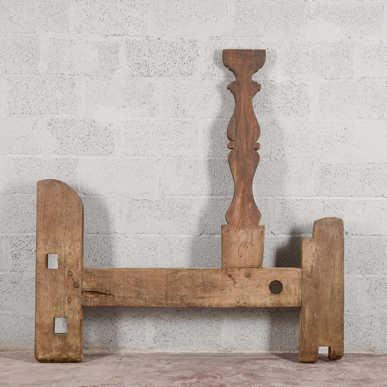 Decoratief Onderdeel/Accessoire voor een 18e-eeuws Textielgereedschap – Decoratieve objecten, Rustic (photo 5 of 18)