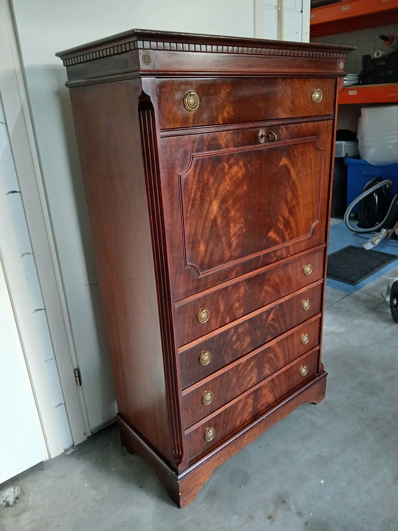 Image 1 of Scrivania con patta vintage/antica