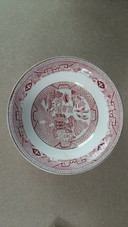 Vajilla con diseño de sauce llorón de Victoria Fenton