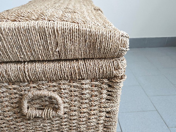 Image 1 of PRACHTIGE VINTAGE TOUWKOFFER UIT 1960 VAN DLG AUDOUX MINET JAREN 60