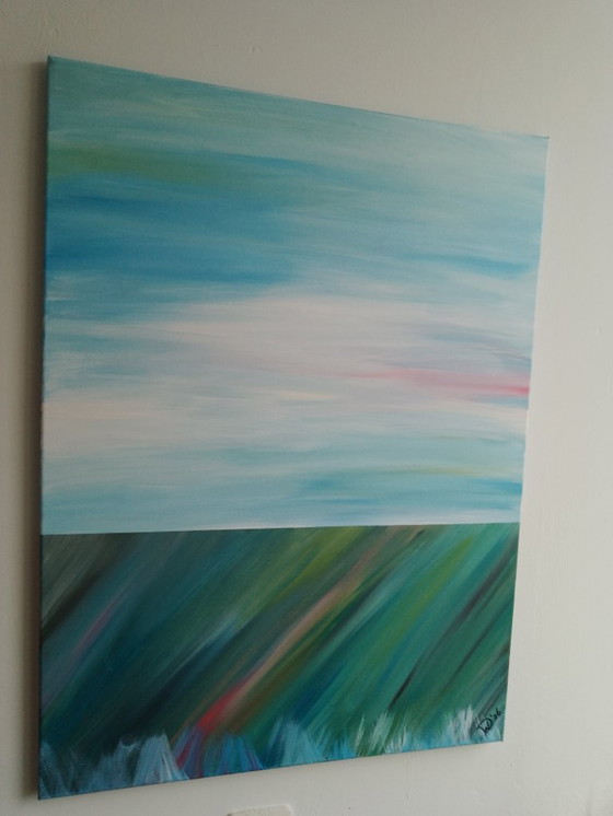 Image 1 of Les roselières - Lumière au-dessus de la terre