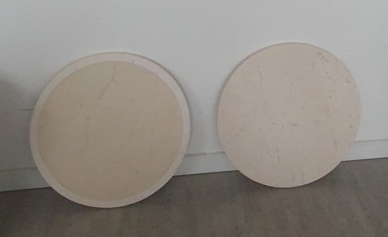 Image 1 of Tavolino laterale Last con piano in marmo (Androgyne) - Audo Copenhagen (Menu)