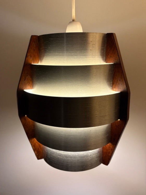 Image 1 of Zweedse hanglamp van Hans Agne Jakobsson uit de jaren 60