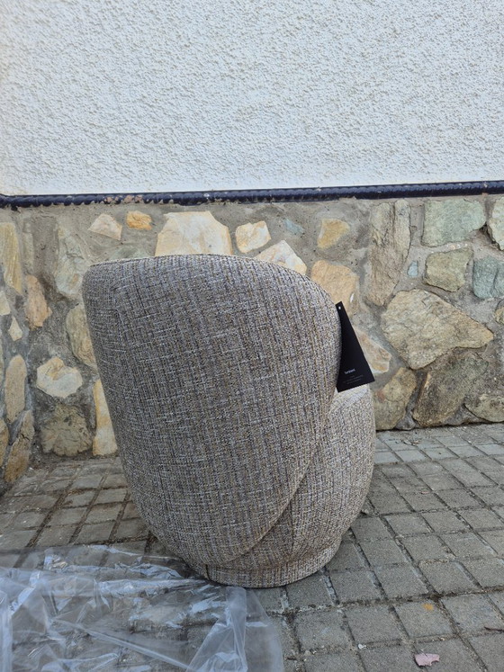 Poltrone imbottite beige Furninova, Tessile, Modern (foto 3 di 5)