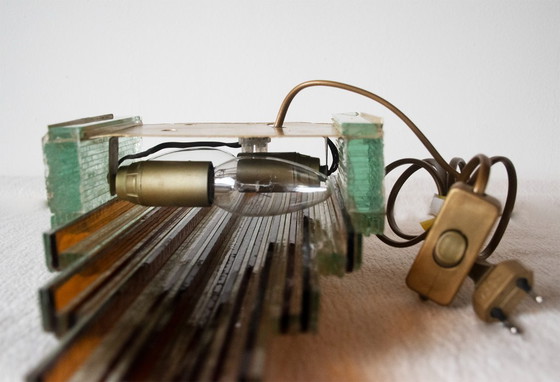 Image 1 of Vintage Albano Poli Poliarte murano lamp uit 1974