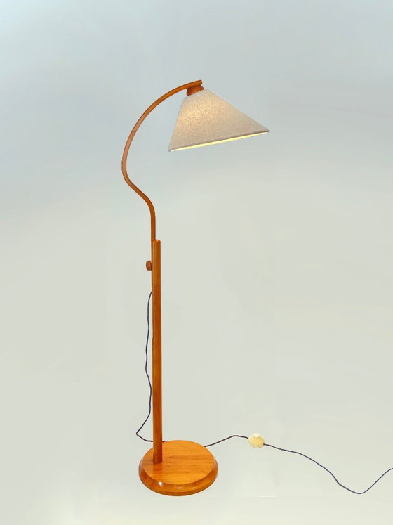 Lampada da terra Luxus Vittsjö, anni '70 – Lampade da terra, Textile (photo 17 of 19)