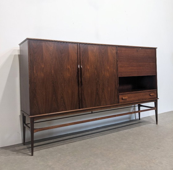 Image 1 of Skandinavisches Highboard aus Rio-Rosenholz