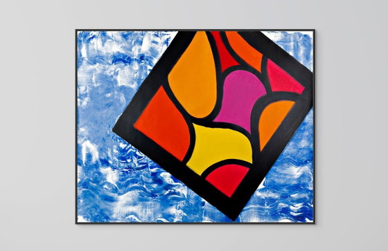 Image 1 of Christoph Prein - Ventana al Océano XXL - Lienzo de artista