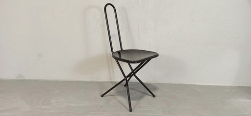 Niels Gammelgaard folding chair, postmodern 