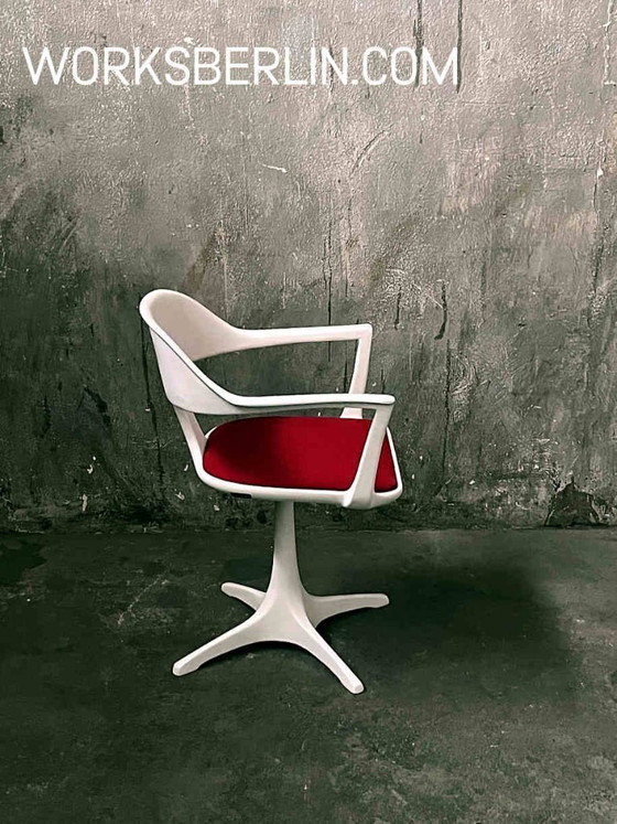 Image 1 of 1/4 Konrad Schäfer for Lübke - Armchairs Spaceage Chairs restored