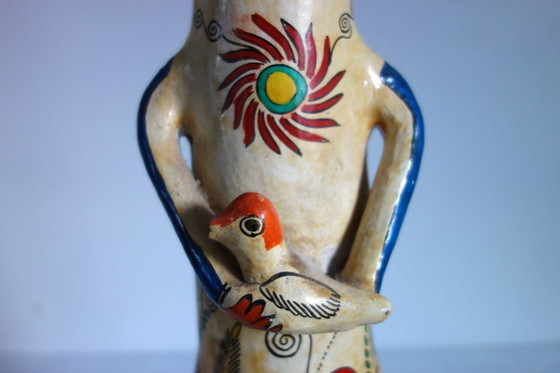 Image 1 of Grande scultura in ceramica d'epoca, Tonala, Messico