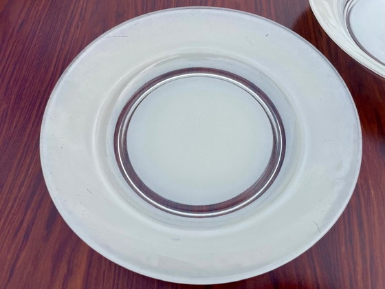 Image 1 of Mid-Century soepborden, van Duralex, Frankrijk, set van 6, jaren 60