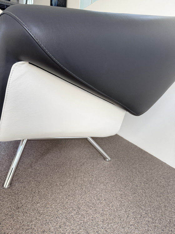 Image 1 of Divano di design Leolux Arabella a 3 posti – in pelle – in ottime condizioni