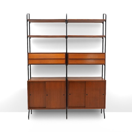 Bibliothèque "Extenso" produite par Amma, années 1960