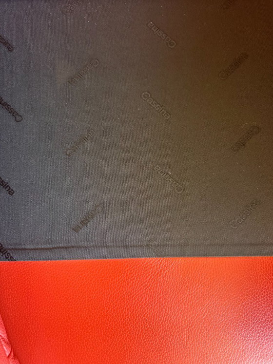 Image 1 of Divano in pelle di design a due posti Cassina Maralunga – Vico Magistretti