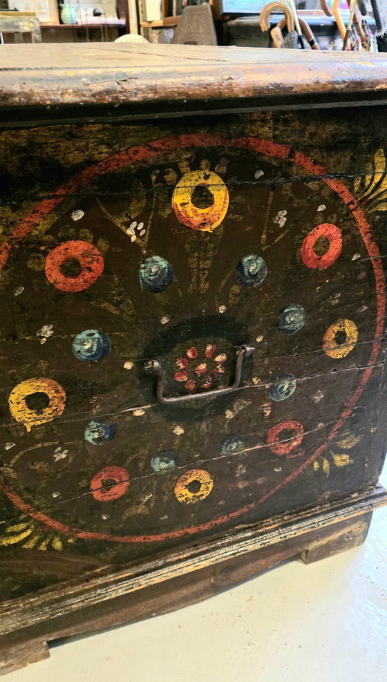 Image 1 of Coffre dit  "SANDOUK" - Tunisie Circa 1900 