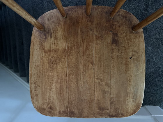 Vintage Pastoe Stoel – Eetkamerstoelen, Wood (photo 4 of 5)
