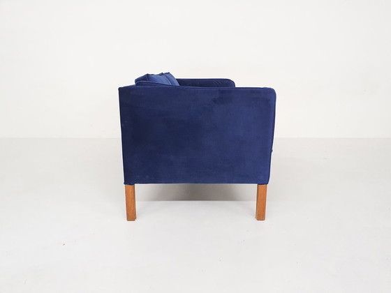 Image 1 of Divano vintage a 2,5 posti di Borge e Peter Mogensen per Fredericia, modello 2335, Danimarca 1975