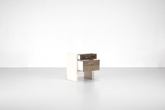 Image 1 of Bedside table "DF2000" by Raymond Loewy for Doubinsky Frères, France, 1960s.