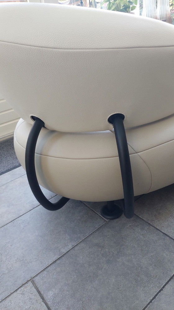 Divano Kikko – Leolux, Chaise longue, Pelle, Metallo (photo 3 of 7)
