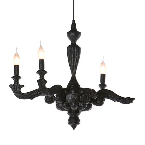 Image 1 of Hermosa lámpara de araña de humo