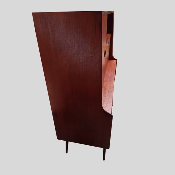 Image 1 of Credenza alta vintage in teak di Louis van Teefelen per Wébé