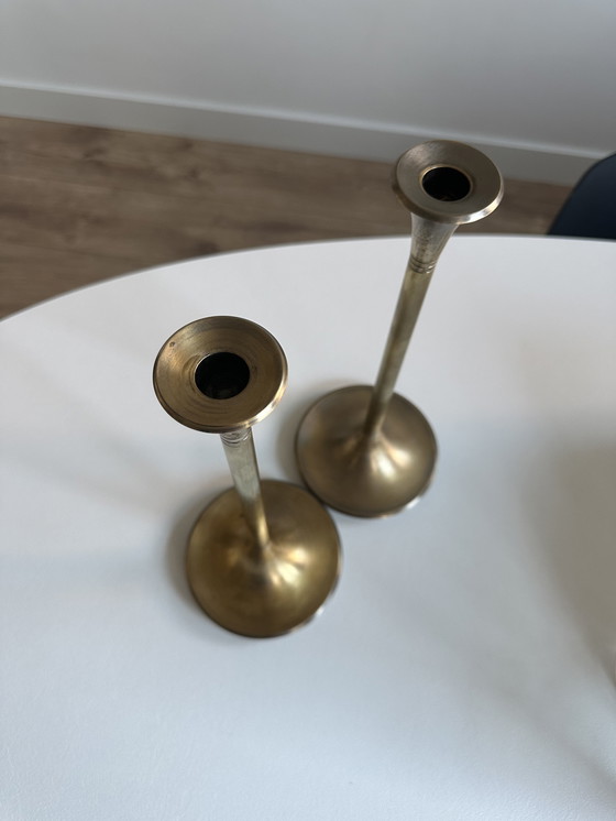 Image 1 of Brass candlesticks Villeroy and Boch