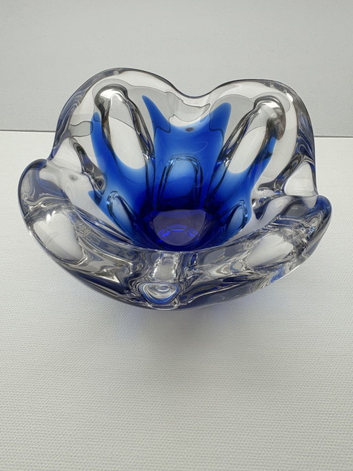 Posacenere / Ciotola in Cristallo Francese Vintage (Marcato) – schalen, Crystal, Glass
