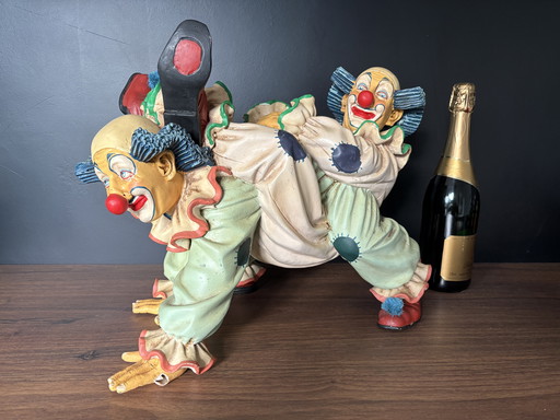 Jun Asilo vintage clownbeeld jaren 90