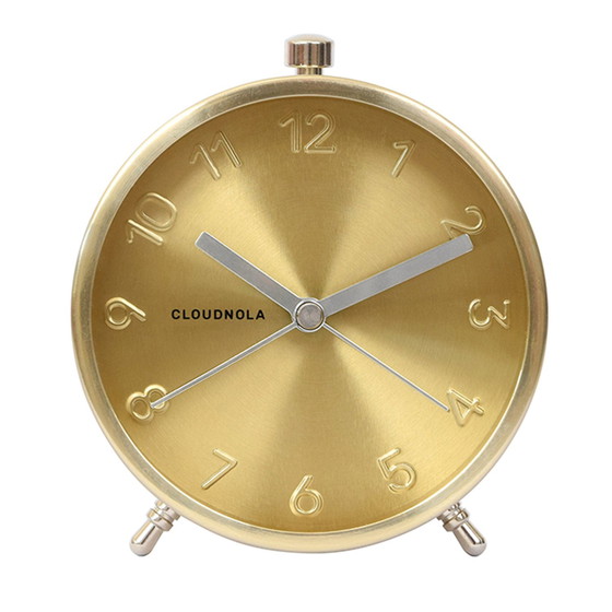 Image 1 of Cloudnola Glam Alarm Clock Gold