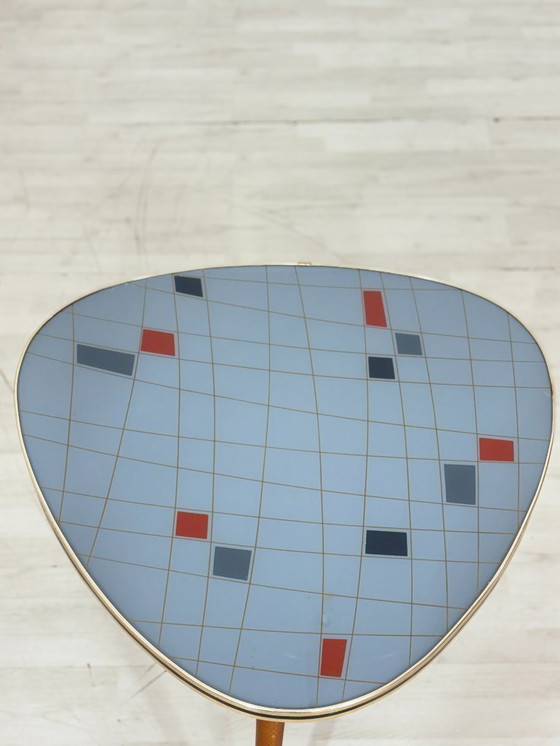 Image 1 of Fabulous vintage coffee table / living room table / kidney-shaped table / side table Mid-Century