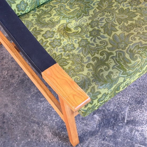 Image 1 of Een paar Hongaarse fauteuils uit het midden van de 20e eeuw van László Heczendorfer, 1977.
