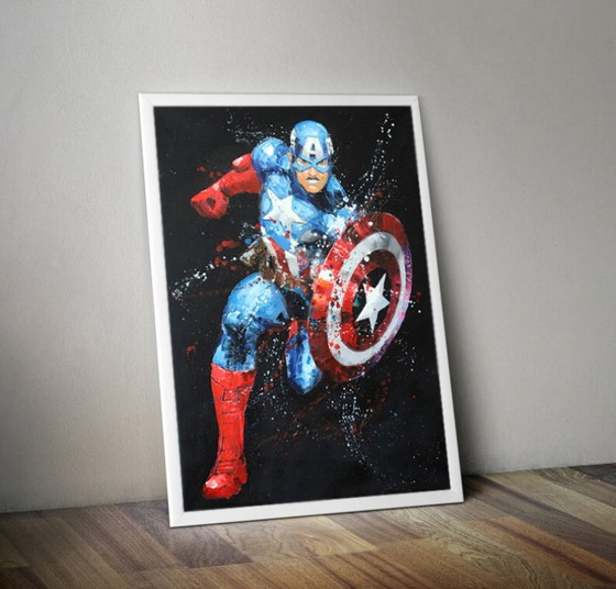 Captain Amercia "The First Avenger" – Giclée Prints, Paper (photo 3 of 5)