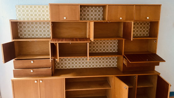 Image 1 of Vintage wall cabinet hanging cupboard Danish Design look