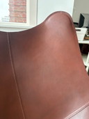 Cuero Design - Mariposa Chair pampas leather Mariposa Chair - chocolate