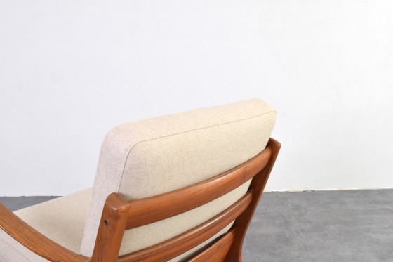 Poltrona Senator in teak, stile danese di metà secolo, disegnata da Ole Wanscher per Cado, anni '60. (photo 11 of 12)
