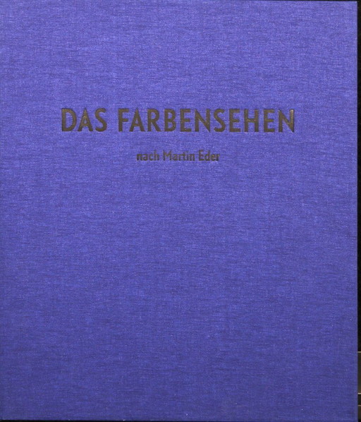 Signed Object Box “Color Vision – Martin Eder – The Hypnotic Method of Binocular Spectral Induction”