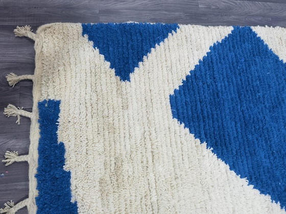 Traditioneller blauer Wollteppich 250/300 cm – Teppiche & Läufer, Wool (photo 4 of 10)