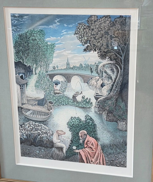 Degans Xavier (1949-) - Lithograph Artist's proof (ref 4116)