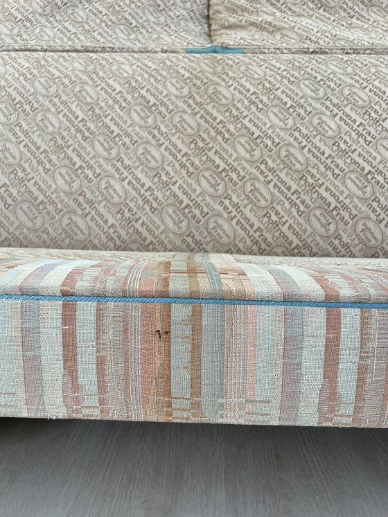 Image 1 of Poltrona Frau - Sofa - Wood, Fabric - Set of Two Sofas