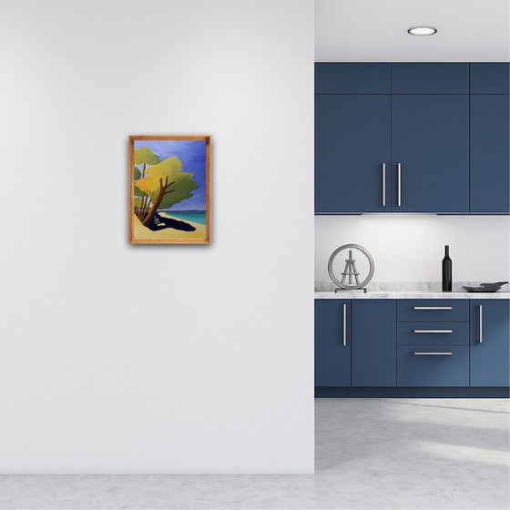 Image 1 of Öl auf Leinwand. Größe 46 x 33 cm.